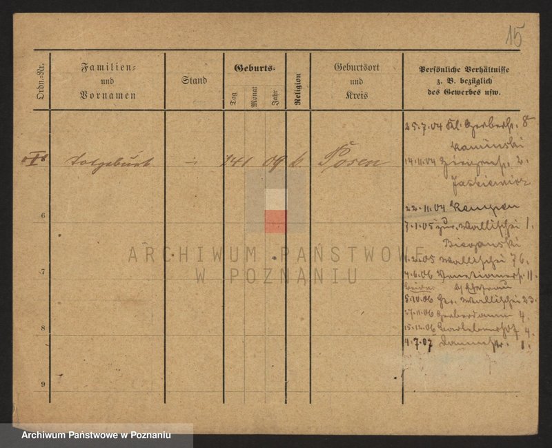 Obraz 17 z jednostki "Dzierbicka - Dzikiewicz"