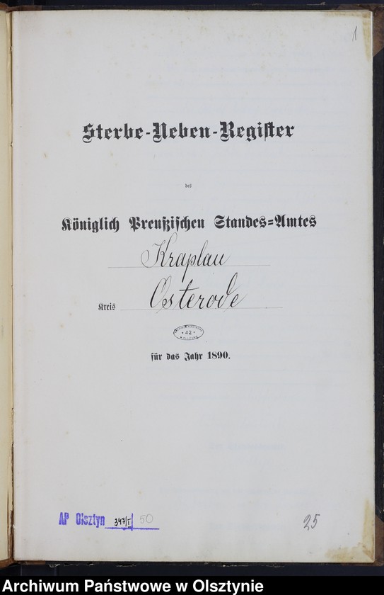 image.from.unit.number "Sterbe-Neben-Register Nr 1 - 40"