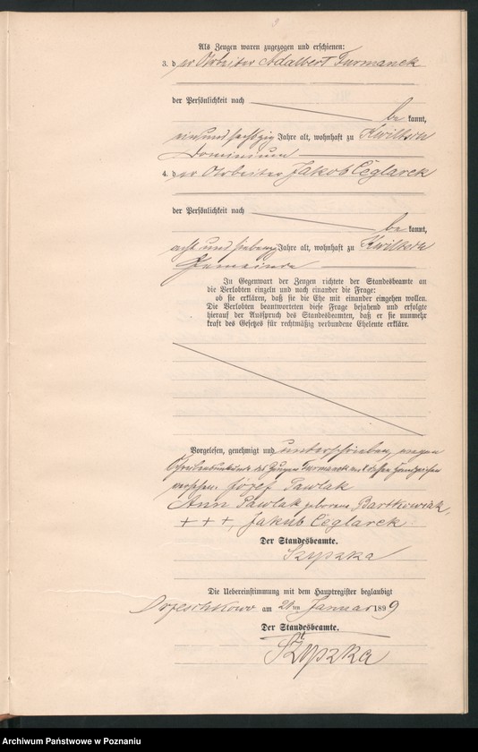 Obraz 11 z jednostki "Księga małżeństw"