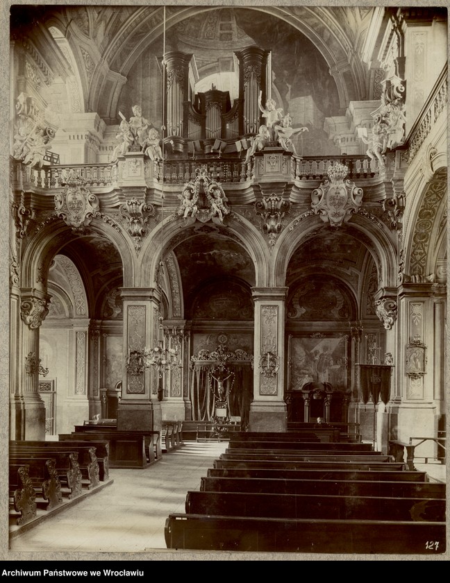 Obraz 14 z kolekcji "Kościół św. Macieja (Matthiaskirche) we Wrocławiu w latach 1890-1930 w zbiorze ikonograficznym Archiwum Państwowego we Wrocławiu111"