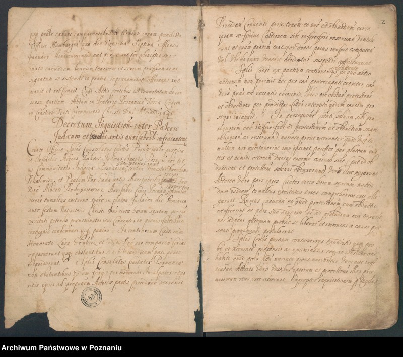 Obraz 6 z jednostki "Protocolon anni 1641actorum officii consularis Posnaniensis."
