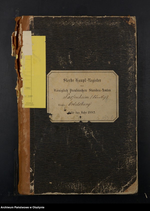 image.from.unit.number "Sterbe-Haupt-Register Nr 1 - 192"