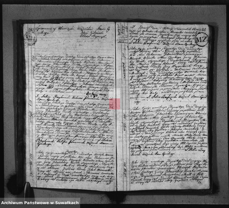 image.from.unit.number "Akta Zeyscia Gminy Jeleniewskiey na Rok 1810/11 do 1 Maja a od 1 Maja 1811 do 1-o Stycznia 1812"