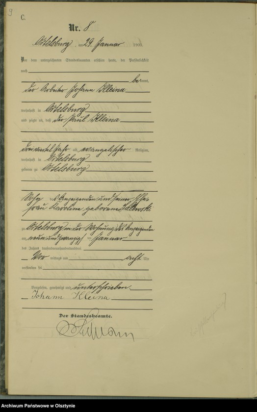 image.from.unit.number "Sterbe-Haupt-Register Nr 1 - 69"