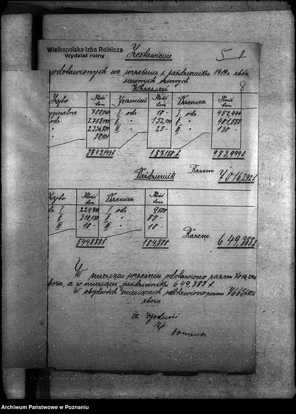 Obraz 10 z jednostki "Zboże uznane do siewu - ogólne sprawy"