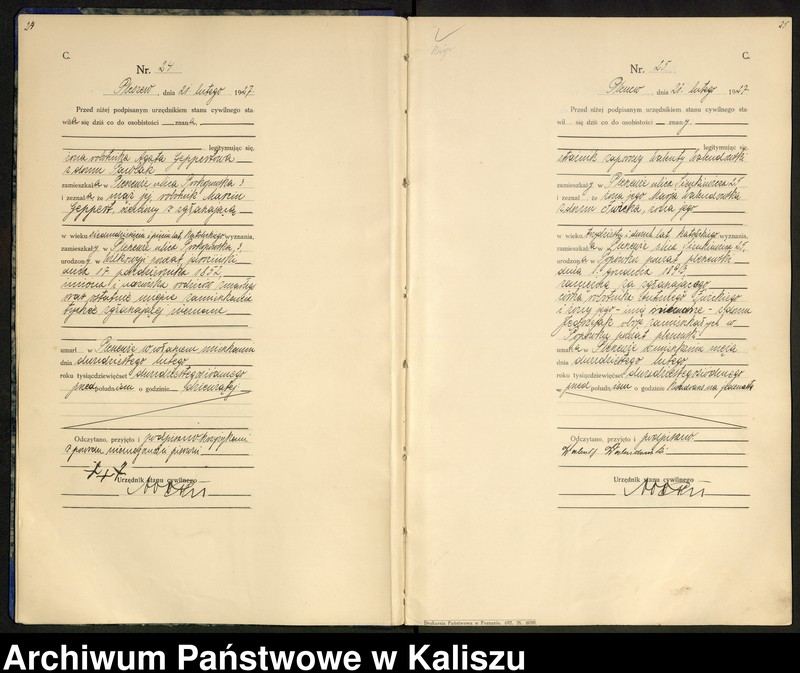 Obraz 16 z jednostki "[Księga zgonów]"