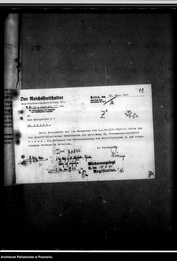 Obraz 15 z jednostki "Besprechungen mit den aufsichtsführenden Bürobeamten"