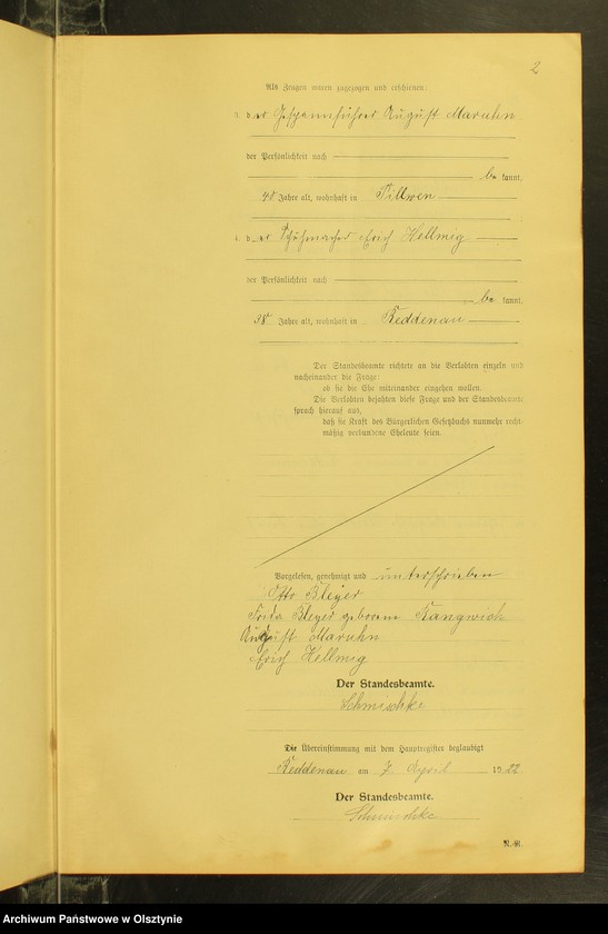 image.from.unit.number "Heiraths-Neben-Register Nr 1 - 17 [ Księga małżeństw - wtóropis ]"