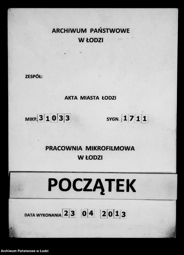 Obraz 1 z jednostki "Akta tyczące się rozsyłania expedycji rządowych"