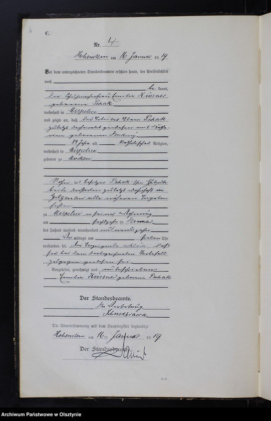 image.from.unit.number "Sterbe-Neben-Register Nr 1 - 113"