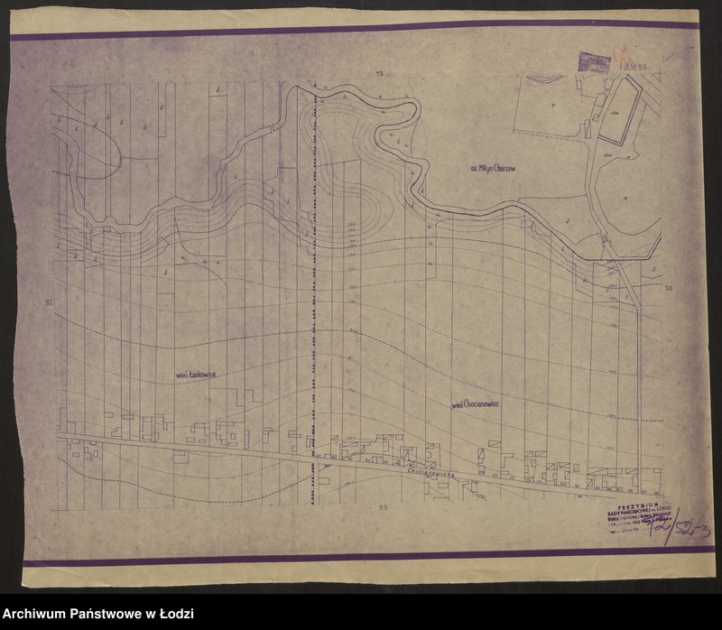 Obraz 3 z jednostki "Plan m. Łodzi 1: 2000. Sekcja SW 86"