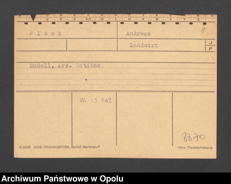 Obraz 3 z jednostki "[Ploch Andreas, zam. Sudoll]"