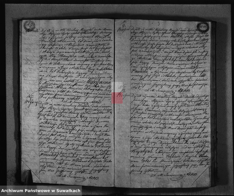 image.from.unit.number "Księga Duplikat Parafij Berznickiej z Roku 1847-go"