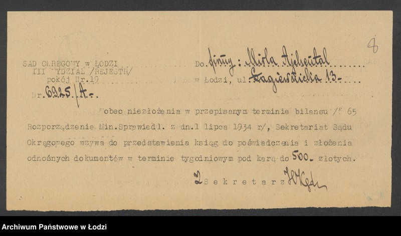 Obraz 10 z jednostki "Mirla Ajchental – sklep spożywczy"