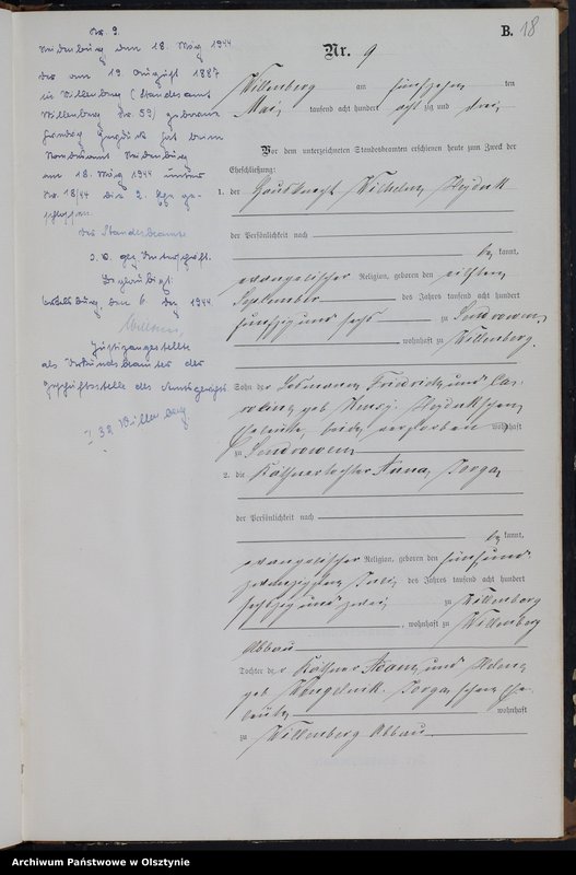 image.from.unit.number "Heiraths-Neben-register nr 1 - 28"