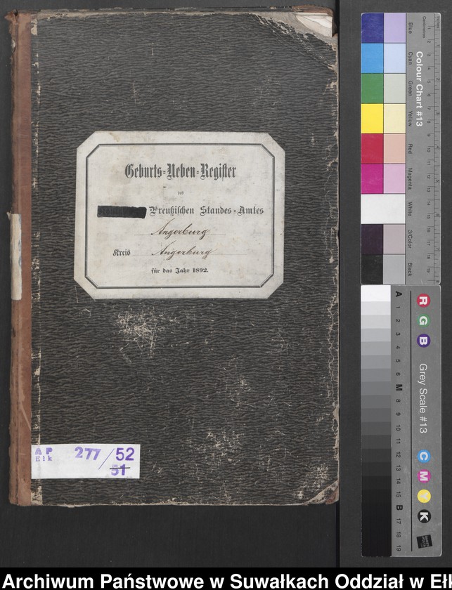 image.from.unit.number "Geburts-Neben-Register des Preussischen Standes-Amtes Angerburg Kreis Angerburg"