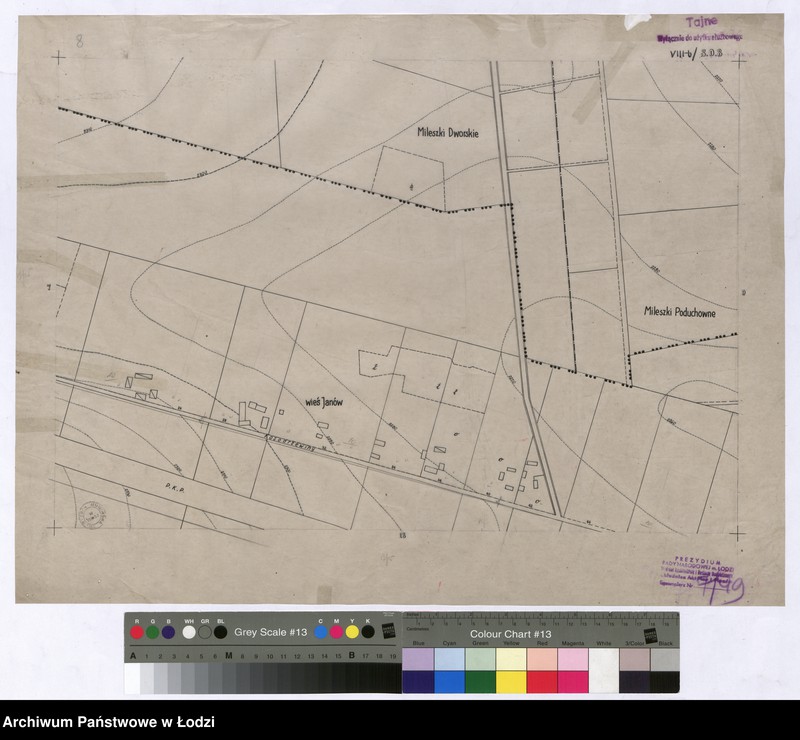 Obraz 1 z jednostki "Plan m. Łodzi 1:2000. Sekcja SO8"