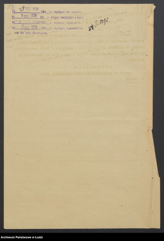 Obraz 20 z jednostki "Dom Sukna Enka- Estera Rozencer Kapłan, Noechim Rozencer Kapłan- wyrób i sprzedaż towarów wełnianych i bawełnianych oraz dodatków krawieckich"