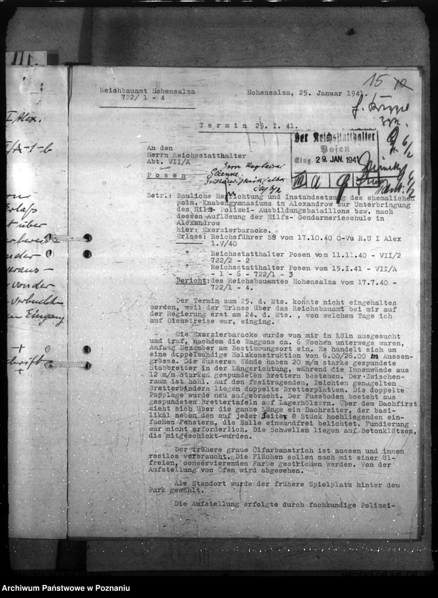 Obraz 20 z jednostki "Hilfs - Gendarmerie - Schule - Alexandrow"