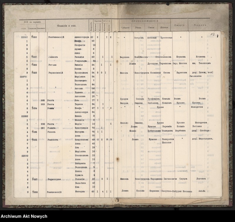 image.from.unit.number "Spis wysiedlonych. Litera R."