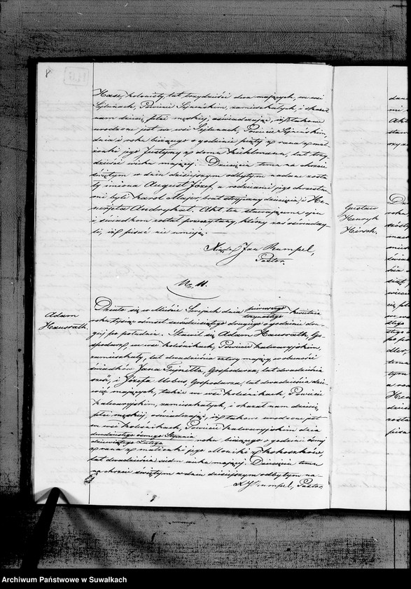 image.from.unit.number "Duplikat aktów Stanu Cywilnego urodzeń, małżeństw i zejść Parafii Ewangelicko-Reformowanej Serejskiej na rok 1862"