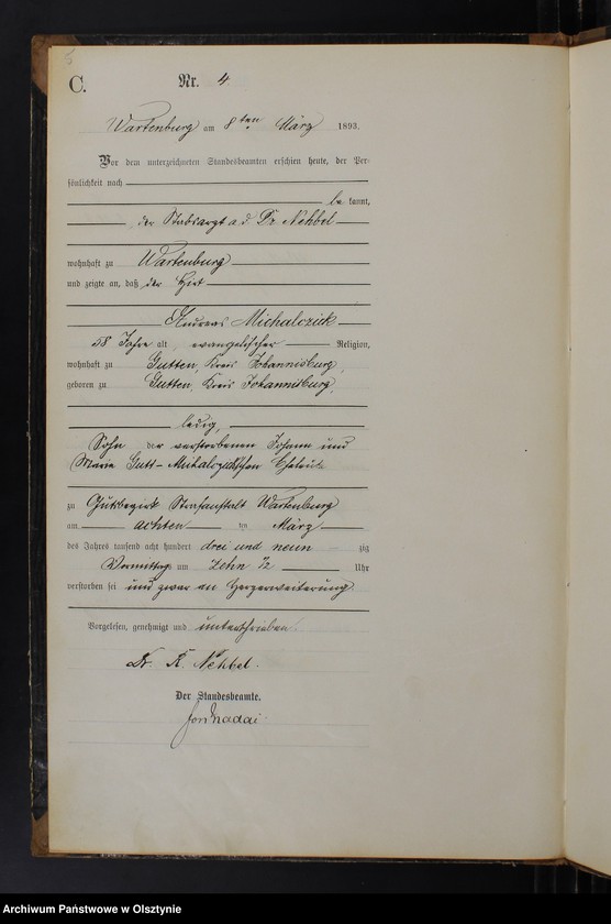 image.from.unit.number "Sterbe-Haupt-Register Nr 1 - 9"