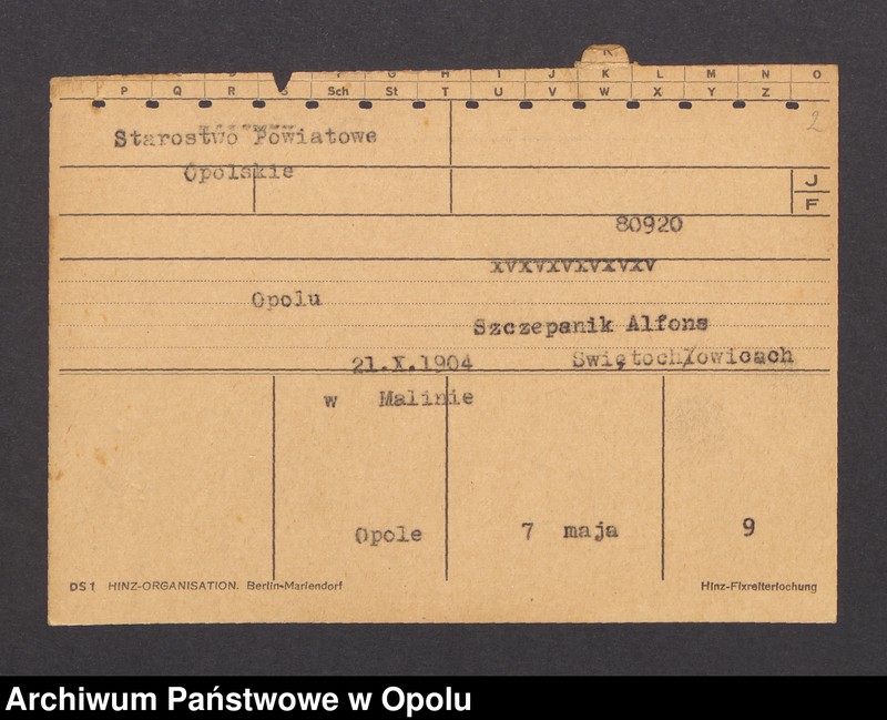 Obraz 4 z jednostki "[Kansy Sofie, ur. 26.04.1895 r. Kronolitz]"