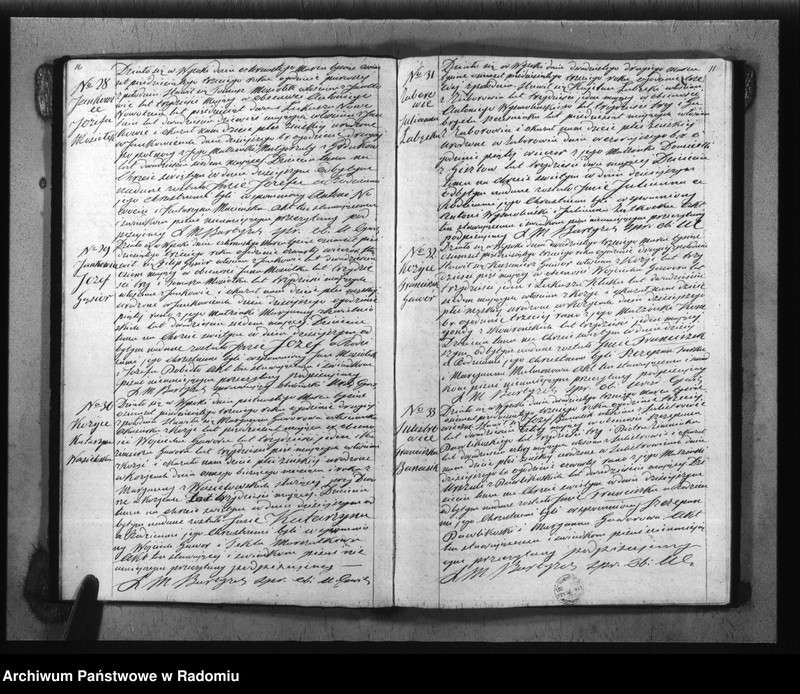 image.from.unit.number "Duplikat akt Religijno - Cywilnych Urodzonych, Zaszlubionych i Zmarłych Kościoła Parafij Wysoka za rok 1853 spisanych"