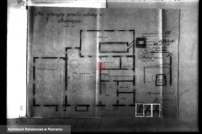 Obraz 14 z jednostki "Majętność Boguszyn pow. jarociński nr fabr. kotła 1231 nr woj. kotła 6119"