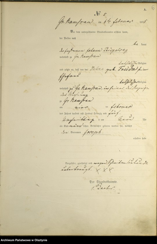 image.from.unit.number "Geburts-Haupt-Register Nr 1 - 72"