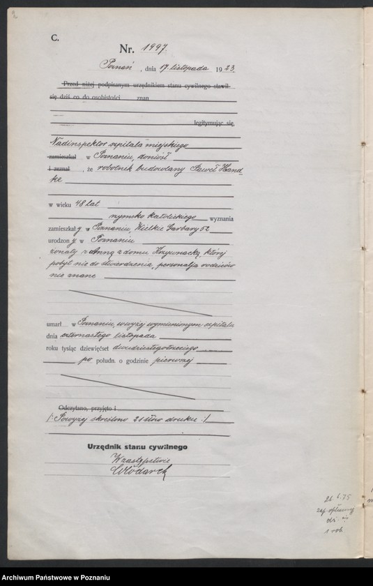 image.from.unit.number "Księga miejscowa zgonów tom V [Rejestr główny zgonów]"