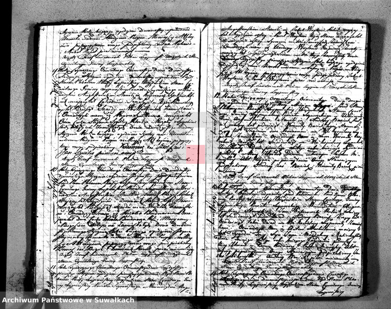 Obraz 5 z jednostki "Księga Aktów Zeyscia Gminy Leypuńskiej od 1-o Stycznia 1818 Roku"