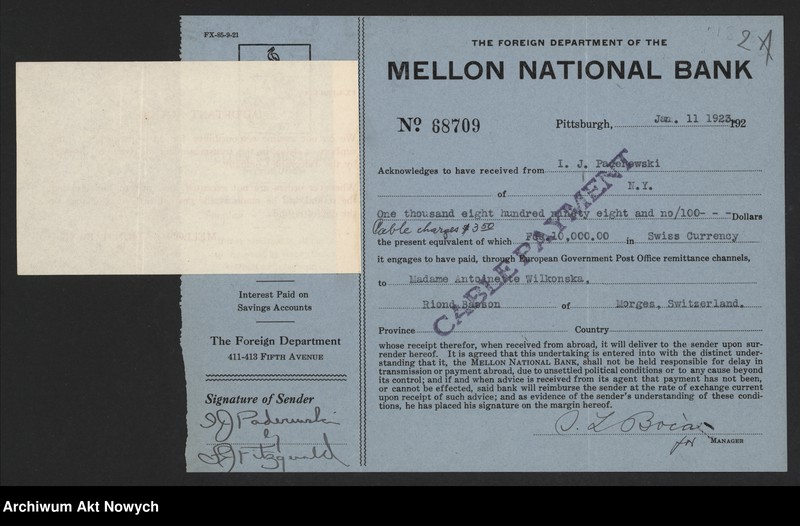 Obraz 4 z jednostki "Mellan National Bank (Pittsburgh)"