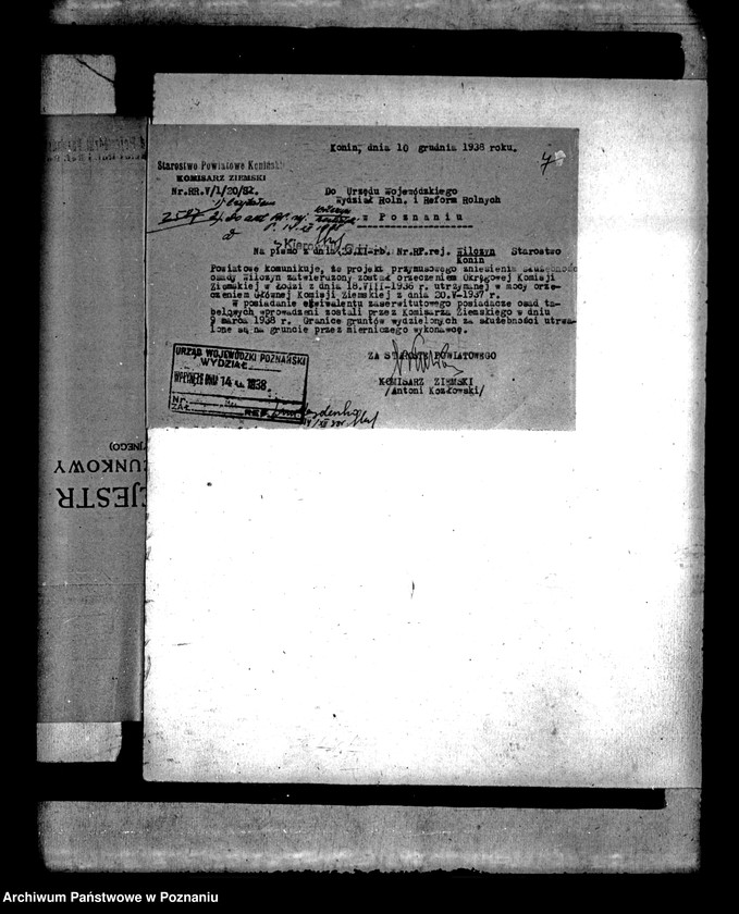 Obraz 11 z jednostki "Zniesienie służebności w osadzie Wilczyn"