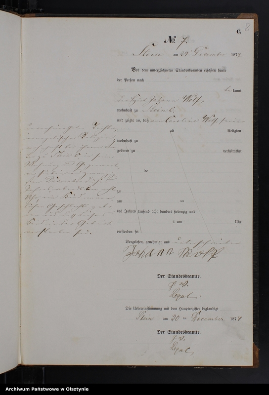 image.from.unit.number "Sterbe-Neben-Register Nr 1 - 8"