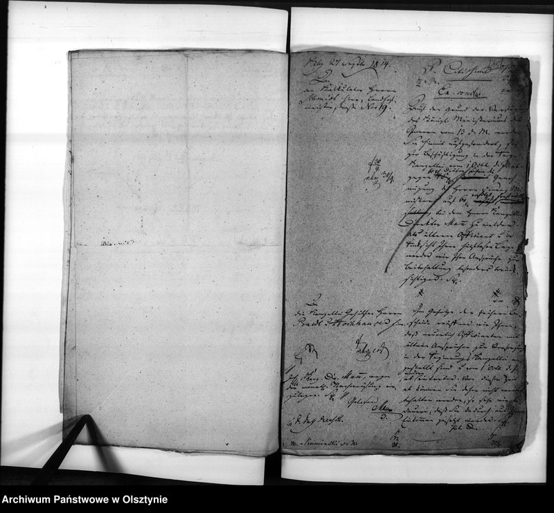 image.from.unit.number "Anstellung des Kanzleigehülfen Schidt [Friedrich]"