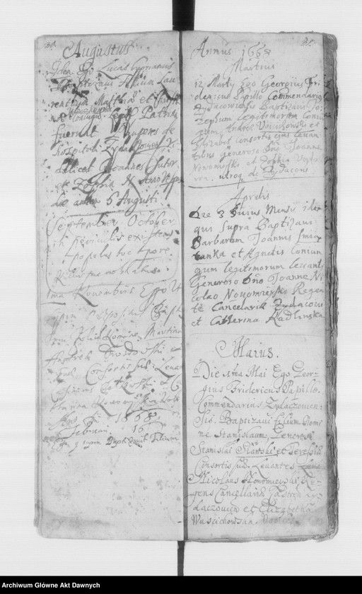 image.from.unit.number "Parafia: Żydaczów. Dekanat: Stryj. Księga metrykalna chrztów 1657-1708 i ślubów* 1657-1677, 1683-1708 dla całej parafii."