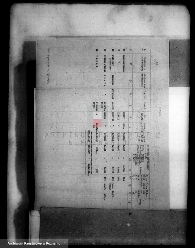 Obraz 17 z jednostki "Operat szacunkowy i parcelacyjny część II majątku Wyrza powiatu wyrzyskiego administracja przejściowa majątku Wyrza"