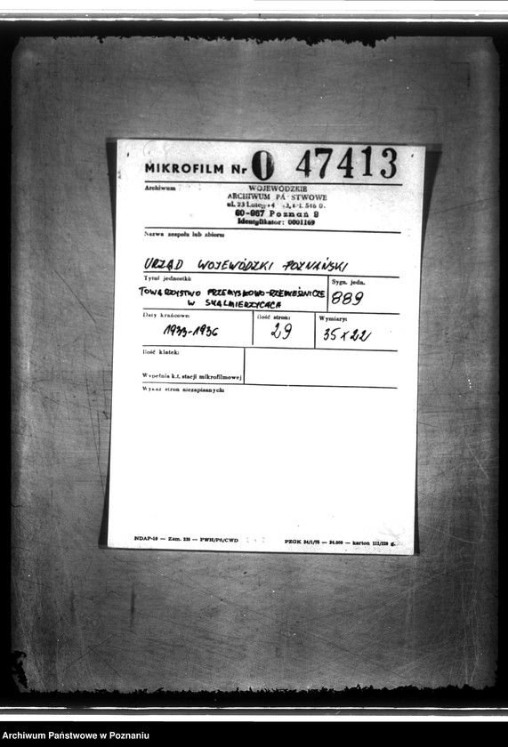 Obraz 2 z jednostki "Towarzystwo Przemysłowo-Rzemieślnicze w Skalmierzycach"