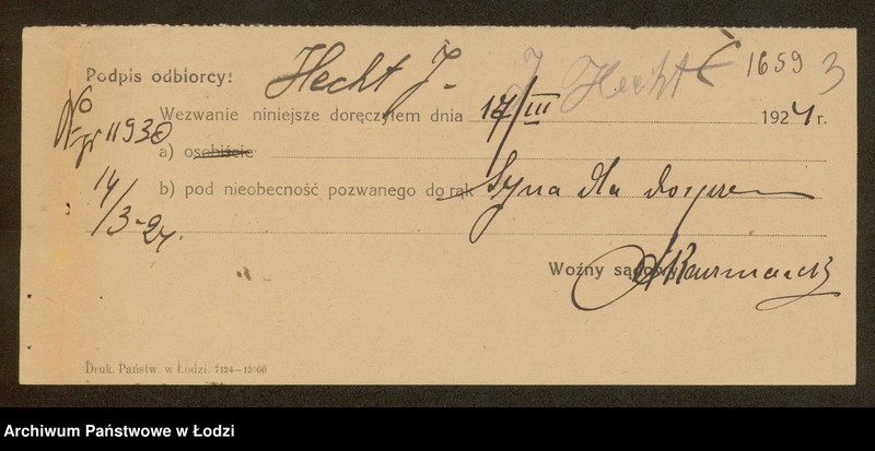 Obraz 5 z jednostki "Jakób Hecht- sprzedaż manufaktury i garderoby"