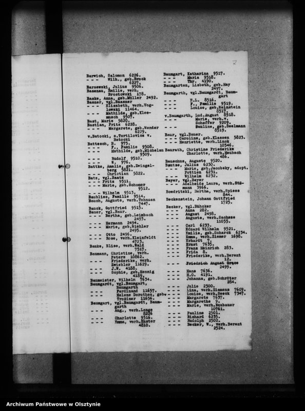 image.from.unit.number "Alphabetisches Namensverzeichnis der in Königsberg Begrabenen /do powyżej wym. 2 t. Grabbücher z 1933/"