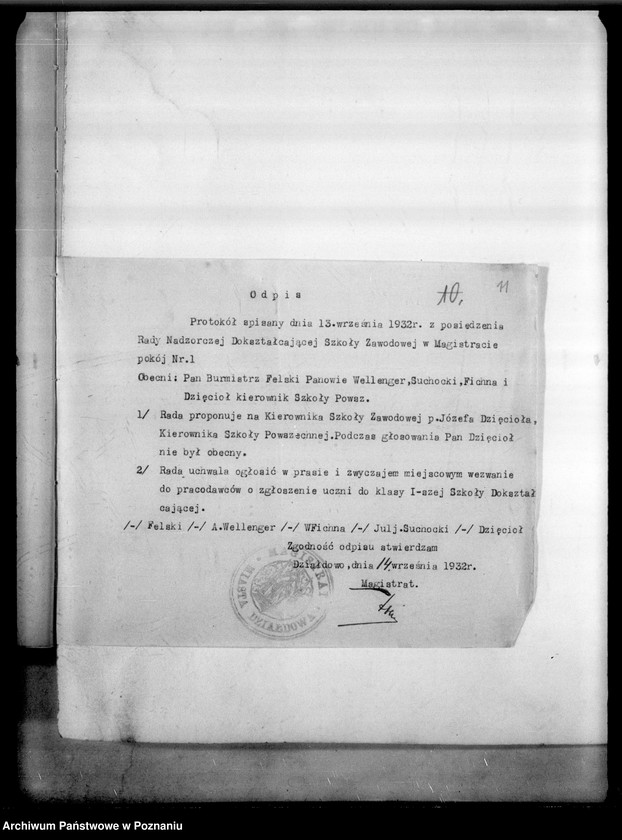 Obraz 14 z jednostki "Szkolnictwo dokształcające"