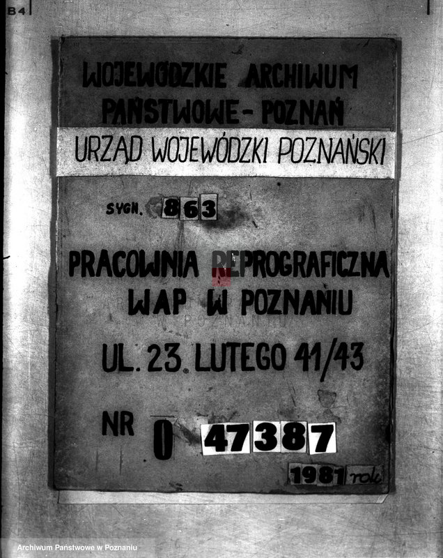Obraz 1 z jednostki "/Towarzystwo Przemysłowe,,Kościuszko" Poznań/"