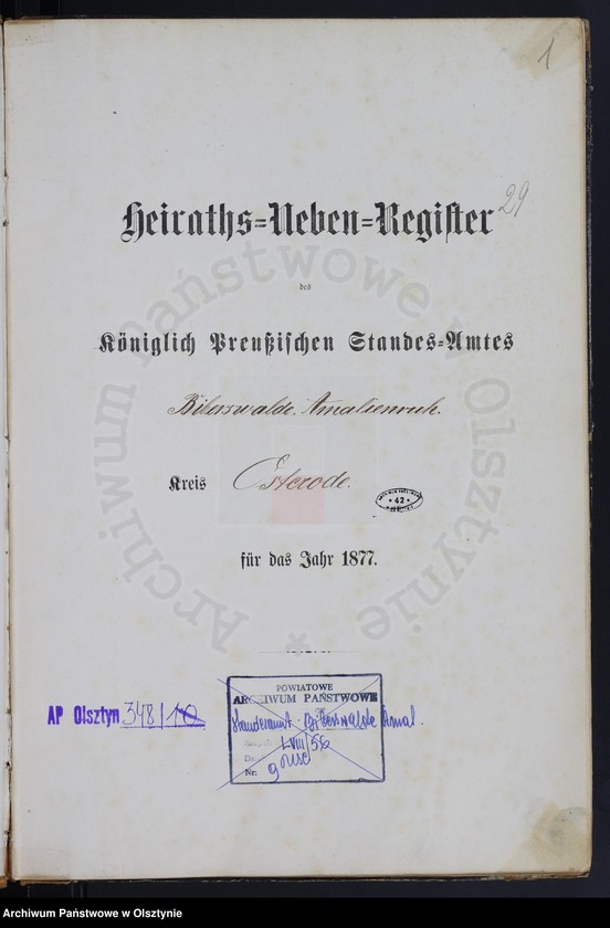 image.from.unit.number "Heiraths-Neben-Register Nr 1 - 30"