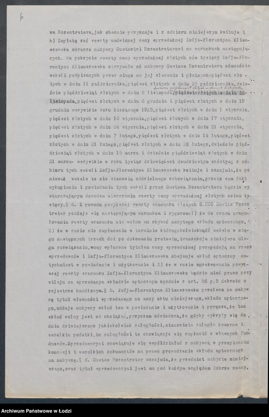 Obraz 8 z jednostki "Gustaw Rozentreter- skład materiałów aptecznych i farb"