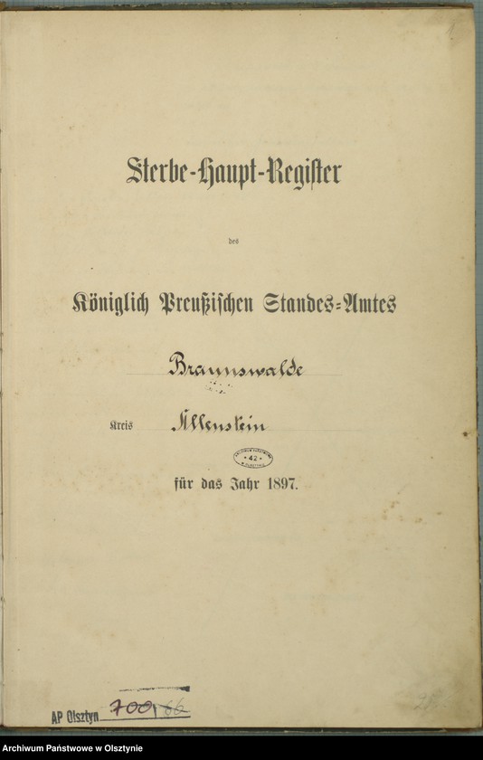 image.from.unit.number "Sterbe-Haupt-Register Nr 1 - 51"