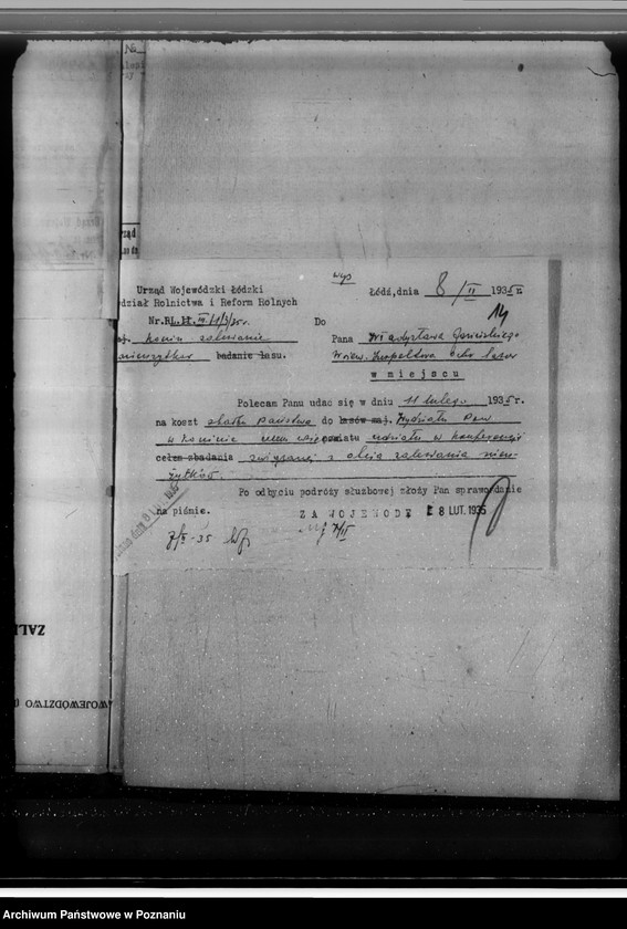 Obraz 19 z jednostki "Akta sprawy zalesienia nieużytków w powiecie konińskim"