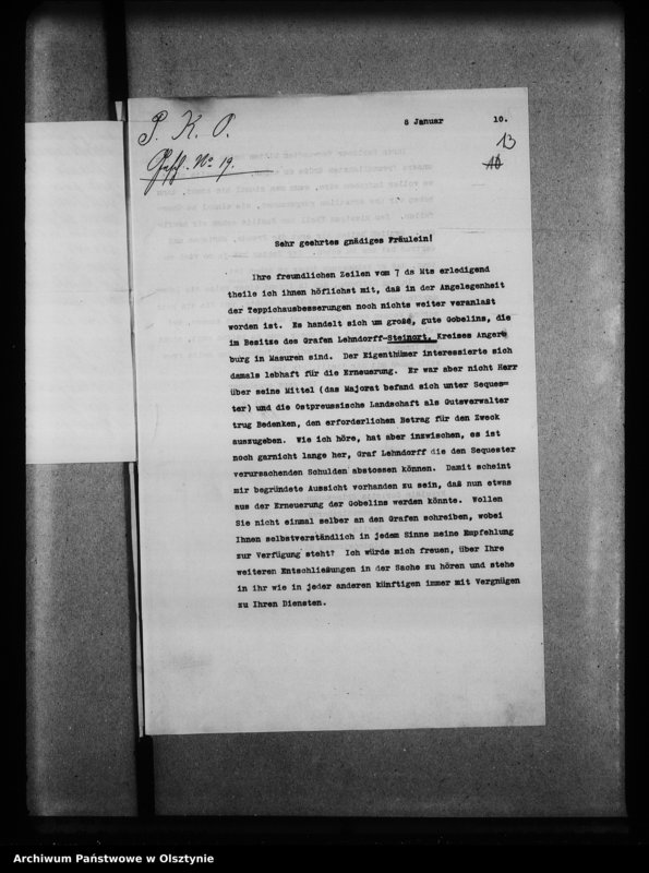 image.from.unit.number "Steinort, Schloss"