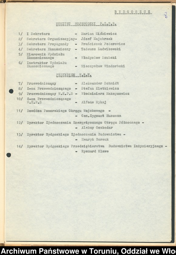 image.from.unit.number "Akt erekcyjny położony w miejscu fundamentów stopnia wodnego we Włocławku w dniu 28.04.1962."