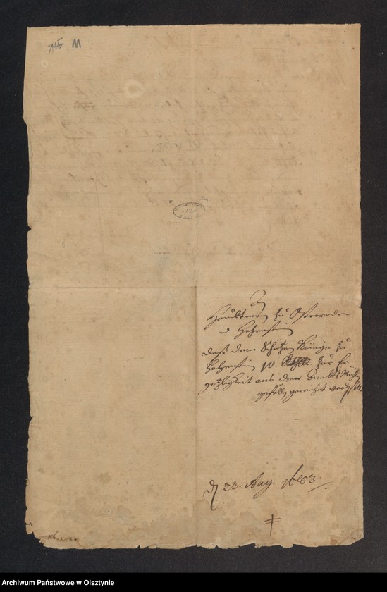 image.from.unit.number "Wegen Scheibenschiessen in Hohenstein [Olsztynek]"